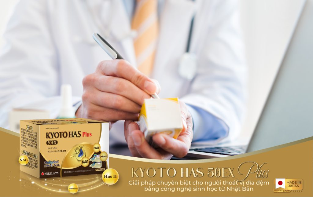 Bổ sung Kyoto Has 50EX PLUS là cách hỗ trợ điều trị khô khớp gối hiệu quả được bác sĩ khuyến khích sử dụng