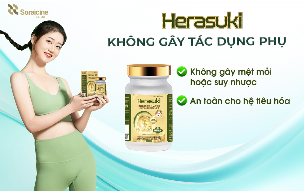 Herasuki Không Gây Tác Dụng Phụ